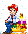Christmas boy doll - xmas
