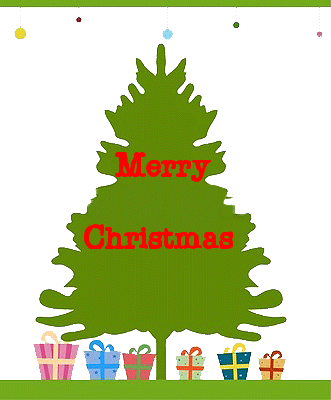 Christmas Tree- Merry Christmas
