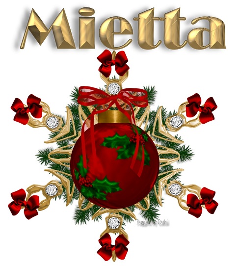Christmas Bling - Mietta