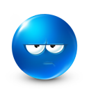 Blue smiley