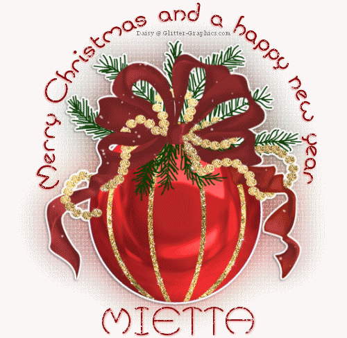 Merry X-mas & a Happy new yr.Mietta