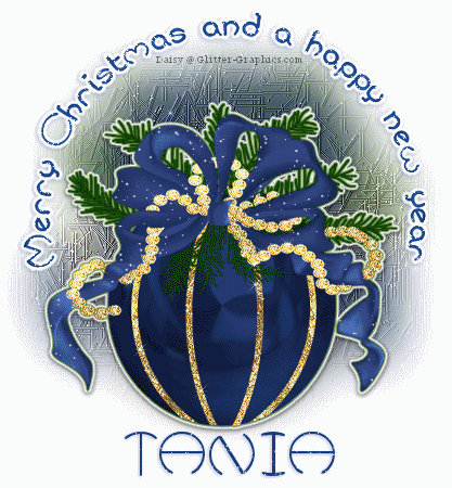 Merry X-mas & a Happy new yr. Tania