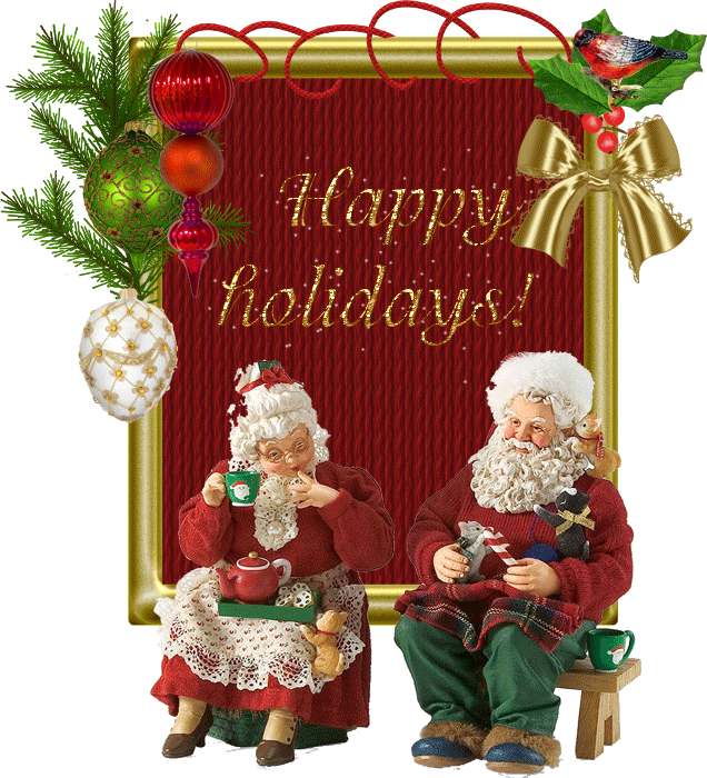 Happy holidays!