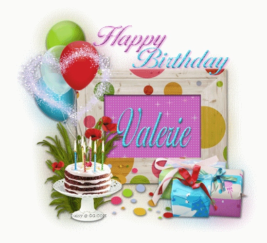 Happy Birthday Valerie