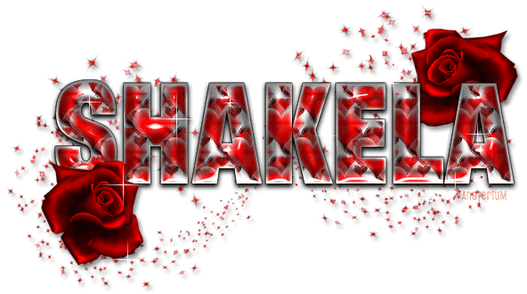 Shakela-Red hearts n Roses