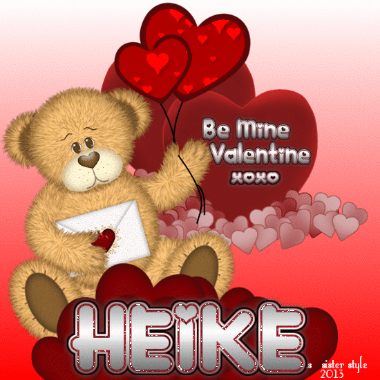 Heike - Bear - Hearts - Valentine