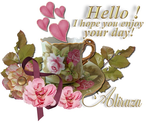 Floral Cup - Aliraza