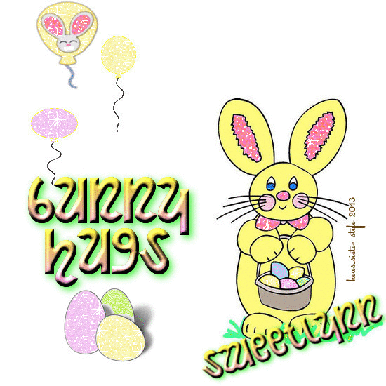 Sweetlynn - Bunny Hugs - Balloons