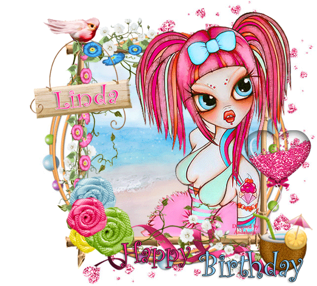 Happy Birthday-Linda