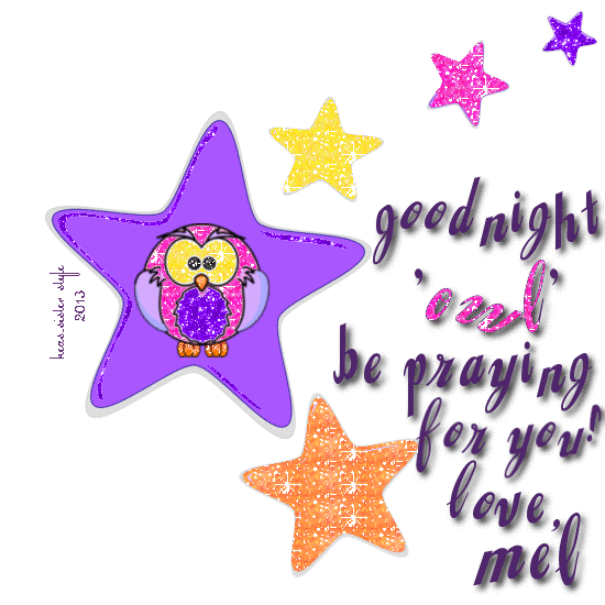 Mel - Goodnight - Praying For You - Owl