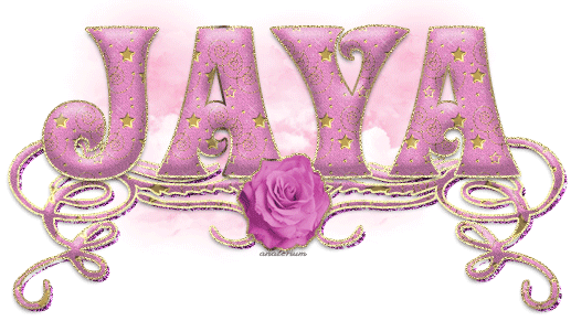 Jaya-Pink rose nametag