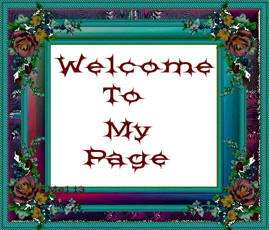 Welcome To My Page