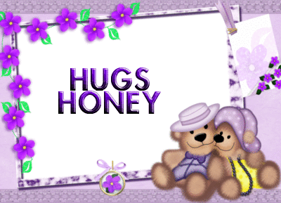 Glitter Text - Greetings - Hugs