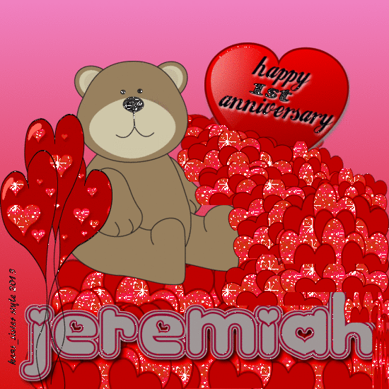 Jeremiah - 1st Anniversary - Hearts -