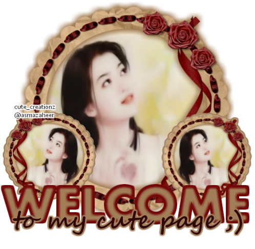 Welcome to my cute page