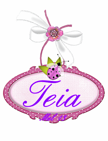 Teia -Lady Bug Tag