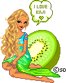 I love kiwi Girl