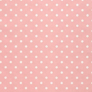 Rose Pink and White Polka-Dots!