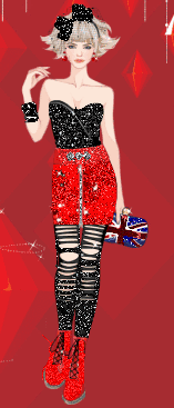 Black & red