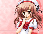 A cute anime girl