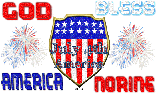 God Bless America Norine