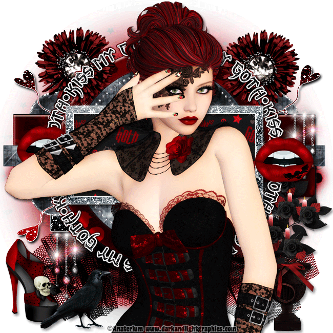 Kiss my goth Girl