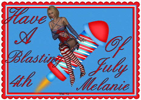 Have A Blasting 4th Of July Melanie