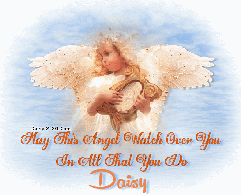 May this angel watch over you