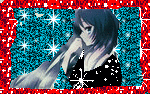 Anime girl in the darkness