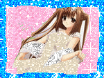 Pretty anime girl