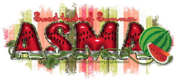 Asma-Sweet taste of Summer