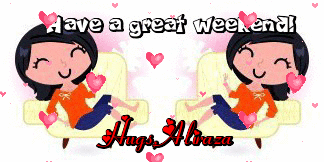 Have a great weekend text with Aliraza