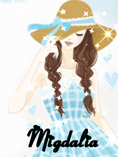 Kawaii girl with Migdalia