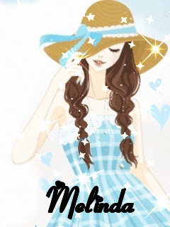 Kawaii girl with Melinda