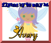 Flying by to say hi text with Avery (2nd one)