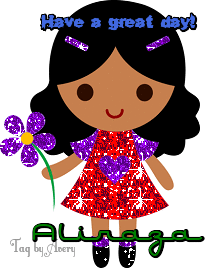 Have a great day text with Aliraza