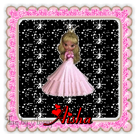 Aisha text with Cookie Poser