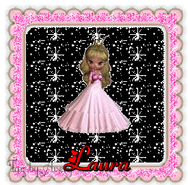 Laura text with Cookie Poser