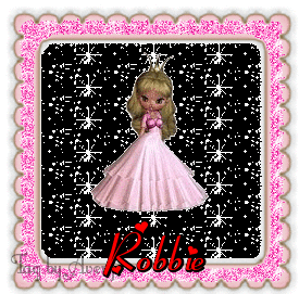 Robbie text with Cookie Poser