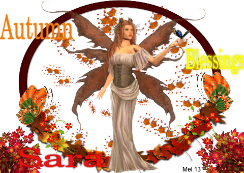 Autmun Blessings Sara