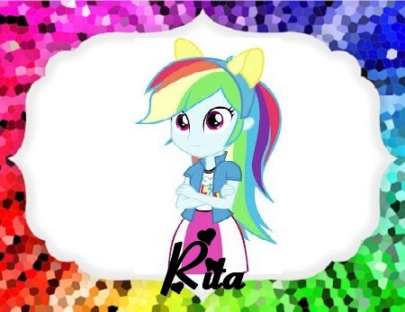 Rita text with equestria girl