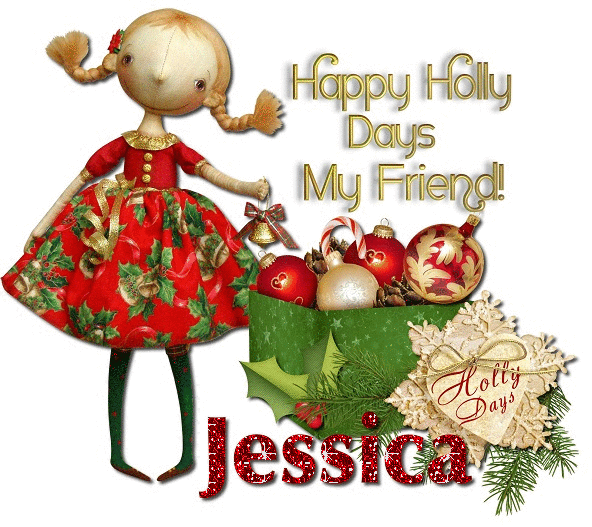 Happy Holly Days- Jessica