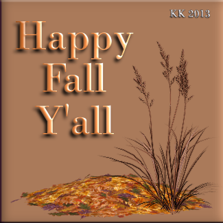 HAPPY FALL Y'ALL