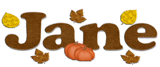 AUTUMN NAME - JANE