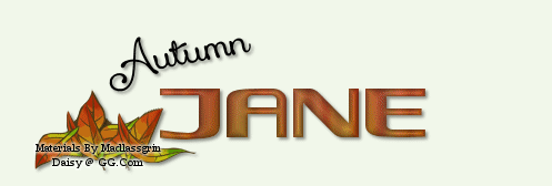 Autumn. Jane