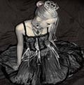 Victorian goth princess