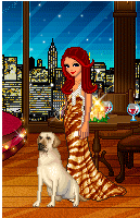 Animal print doll 28