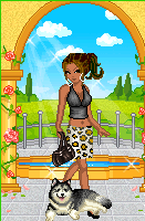 Animal print doll 32