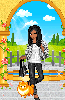 Animal print doll 33