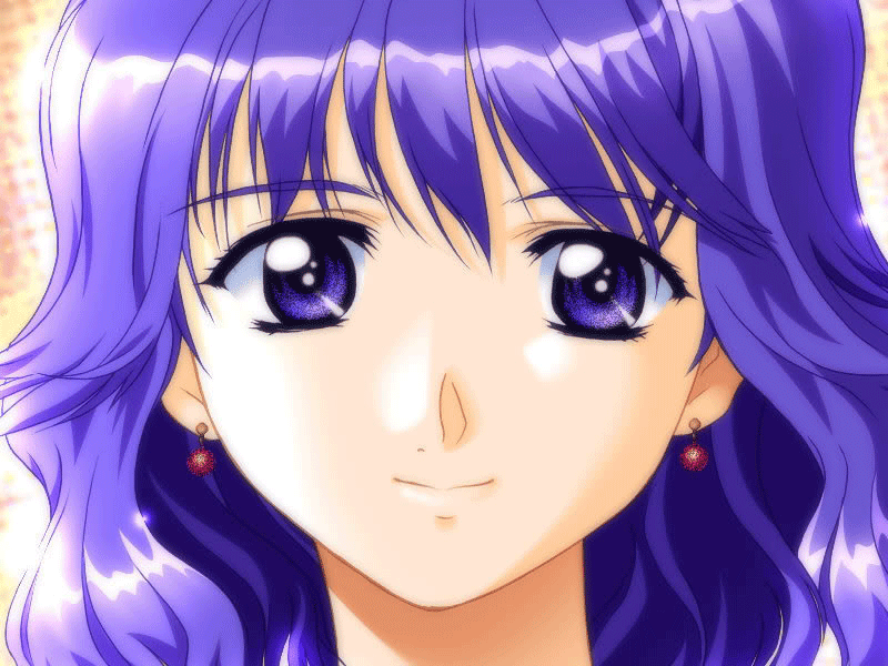 Purple hair